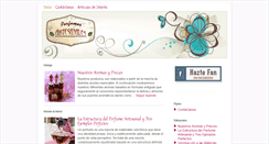 Desktop Screenshot of perfumesartesanales.com